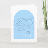 ブルーベビーIVF豊饒ドクターサンキューカード サンキューカード (正面)