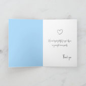 ブルーベビーIVF豊饒ドクターサンキューカード サンキューカード (内部)