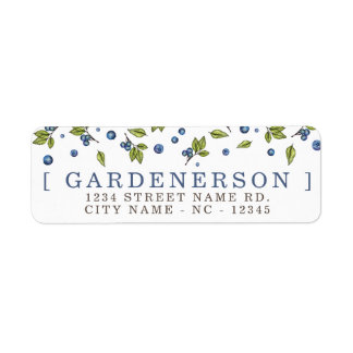 ブルーベモダンリー ラベル