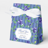 ブルーベリエレガントーベリースイートベビーシャワー フェイバーボックス (正面サイド)