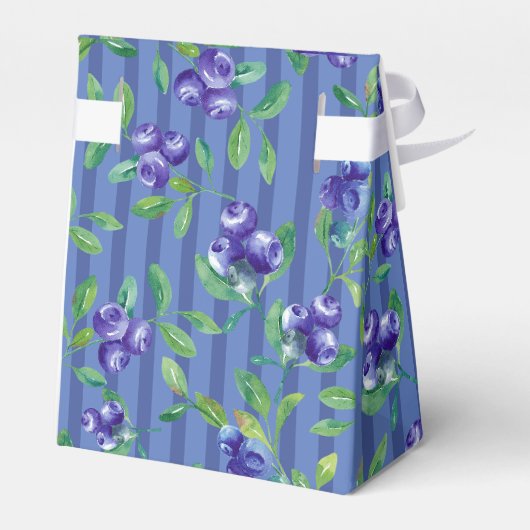 ブルーベリエレガントーベリースイートベビーシャワー フェイバーボックス (裏面サイド)