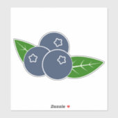 ブルーベリカスタムーのビニールシール シール (シート)