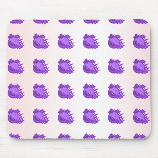 ブルーベリーとクリームエレクトリニクス マウスパッド (正面)