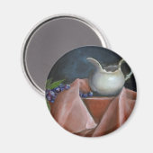 ブルーベリーとクリームクロップ マグネット (正面/裏面)