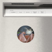 ブルーベリーとクリームクロップ マグネット (インサイチュ (食洗機))