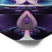 ブルーベリーとクリームピース ポスター (角)