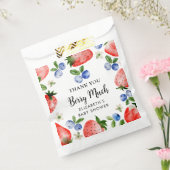 ブルーベリーとストロベリーサンキュー フェイバーバッグ (封をした状態)