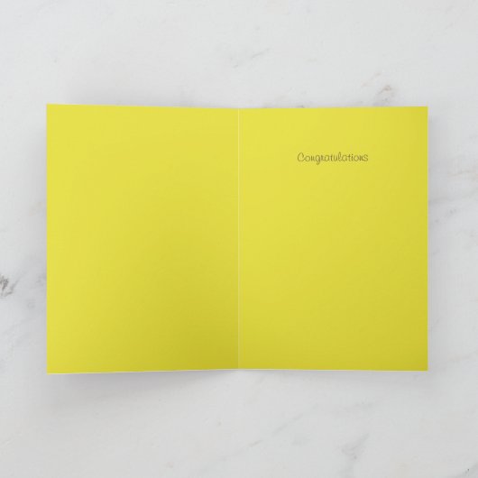 ブルーベリーとバードハウスアートを持つロビン カード (内部)