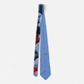 ブルーベリーとラズベリー ネクタイ (裏面)