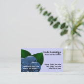 ブルーベリーのお母さんの接触情報カード コーリングカード (スタンド正面)