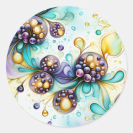 ブルーベリーのエッセンス ラウンドシール