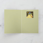 ブルーベリーのカードを見る カード (内部)