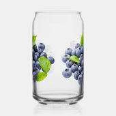 ブルーベリーのガラストンブラー | m3galleryStudio ガラス缶 (左)
