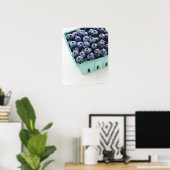 ブルーベリーのスタジオショット ポスター (ホームオフィス)