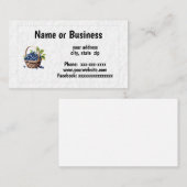 ブルーベリーのバスケット 名刺 (正面/裏面)