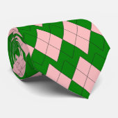 ブルーベリーのブロンドの女性によるペガソスのアーガイル ネクタイ (ロール)