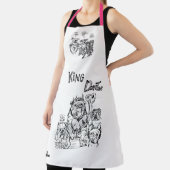 ブルーベリーのボトムボーイズエプロンの料理 エプロン (インサイチュ)