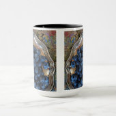 ブルーベリーのマグ マグカップ (中央)