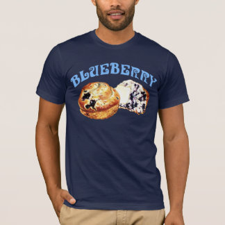ブルーベリーのマフィン Tシャツ