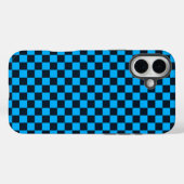 ブルーベリーの市松模様 Case-Mate iPhoneケース (裏面 (横))