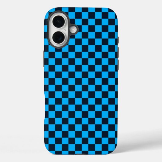 ブルーベリーの市松模様 Case-Mate iPhoneケース (裏面)