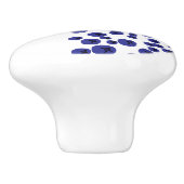 ブルーベリーの引き セラミックノブ (側面)