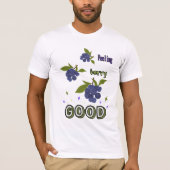 ブルーベリーの枝 Tシャツ (正面)