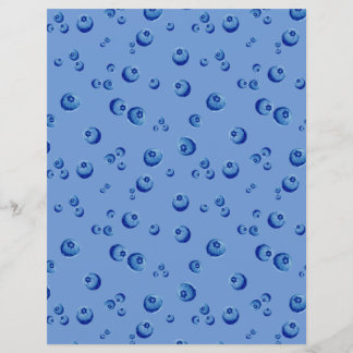 ブルーベリーの水色