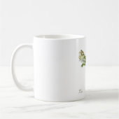 ブルーベリーの花のマグカップ コーヒーマグカップ (左)