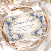 ブルーベリーの花輪 おむつくじ エンクロージャーカード