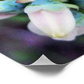 ブルーベリーの花 ポスター (角)