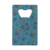 ブルーベリーの青 クレジットカード栓抜き (裏面)