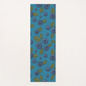 ブルーベリーの青 ヨガマット (正面)