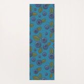 ブルーベリーの青 ヨガマット (裏面)