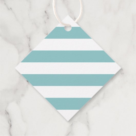 ブルーベリーアイスクリームスワール子供の誕生日ありがとう フェイバータグ (裏面)