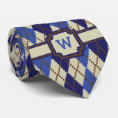 ブルーベリーアーガイルスコーンズネックタイ ネクタイ (ロール)
