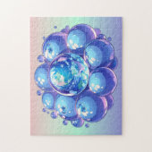 ブルーベリーアースプラネット漫画本スタイル- ジグソーパズル (縦)