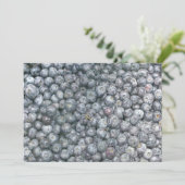 ブルーベリーアート 招待状 (スタンド正面)