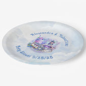 ブルーベリーウィッシュグノーメリキスシャワー紙プレート ペーパープレート (アングル)