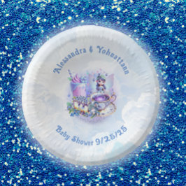 ブルーベリーウィッシュグノーメリキスシャワー紙プレート ペーパーボウル