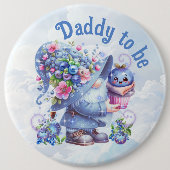 ブルーベリーウィッシュ格言キスバッシュボタン 缶バッジ (正面)