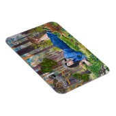 ブルーベリーウーマンフレキシブルマグネット マグネット (右側)