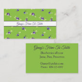 ブルーベリーオングリーンファームtoテーブル 名刺 (正面/裏面)