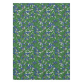 ブルーベリーオンホワイト テーブルクロス (正面)