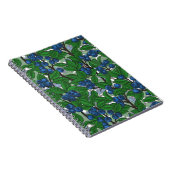 ブルーベリーオンホワイト ノートブック (右側)