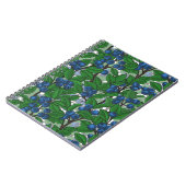 ブルーベリーオンホワイト ノートブック (左側)