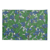 ブルーベリーオンホワイト 枕カバー (裏面)