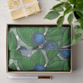 ブルーベリーオンホワイト 薄葉紙 (ギフト)