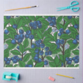 ブルーベリーオンホワイト 薄葉紙 (クラフト)