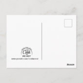 ブルーベリーオートミールレシピカード ポストカード (裏面)